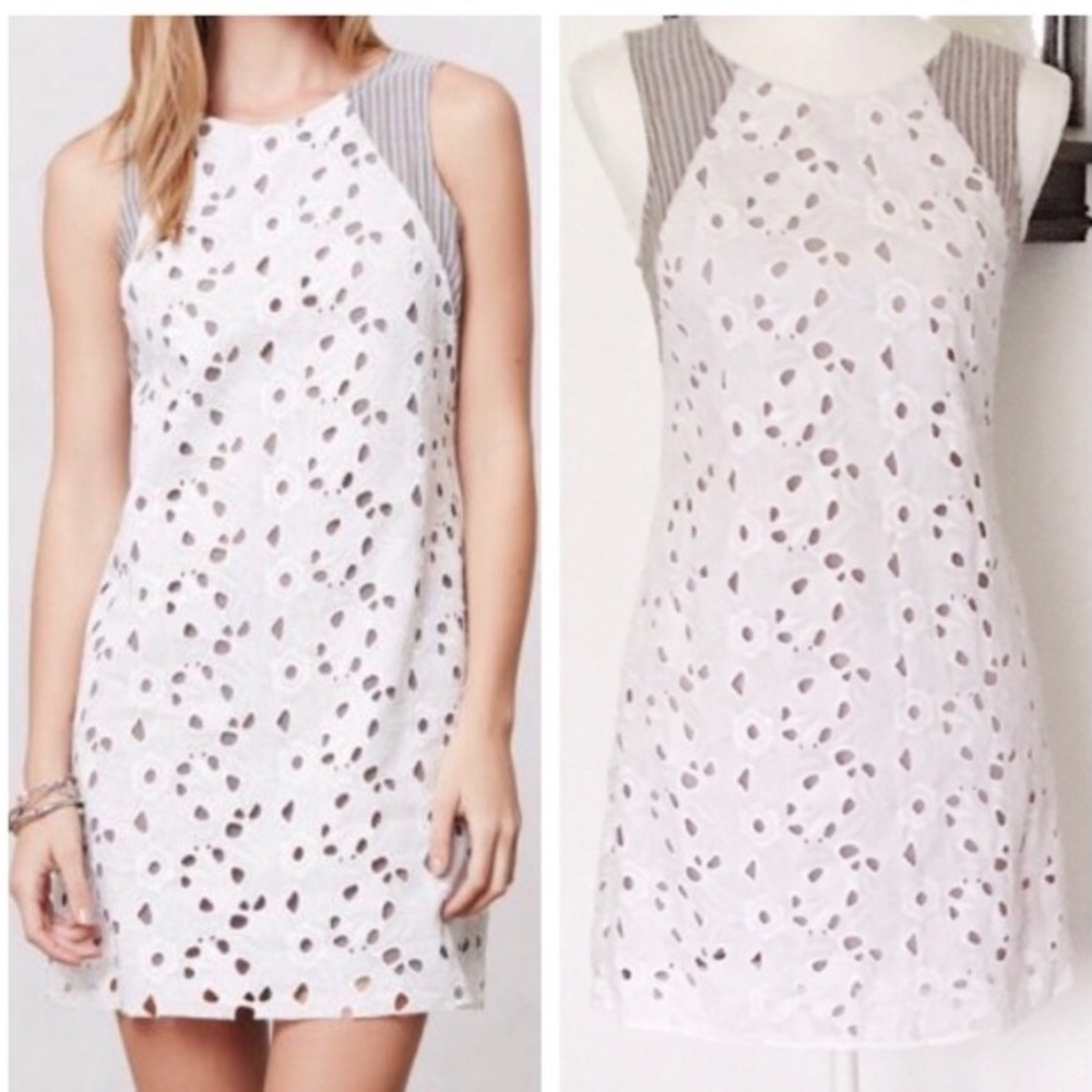 Anthropologie San & Soni Shift Dress Size Small